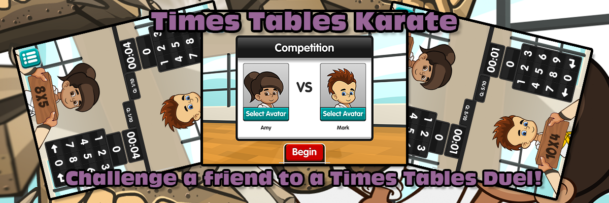 Times Tables Karate Duel